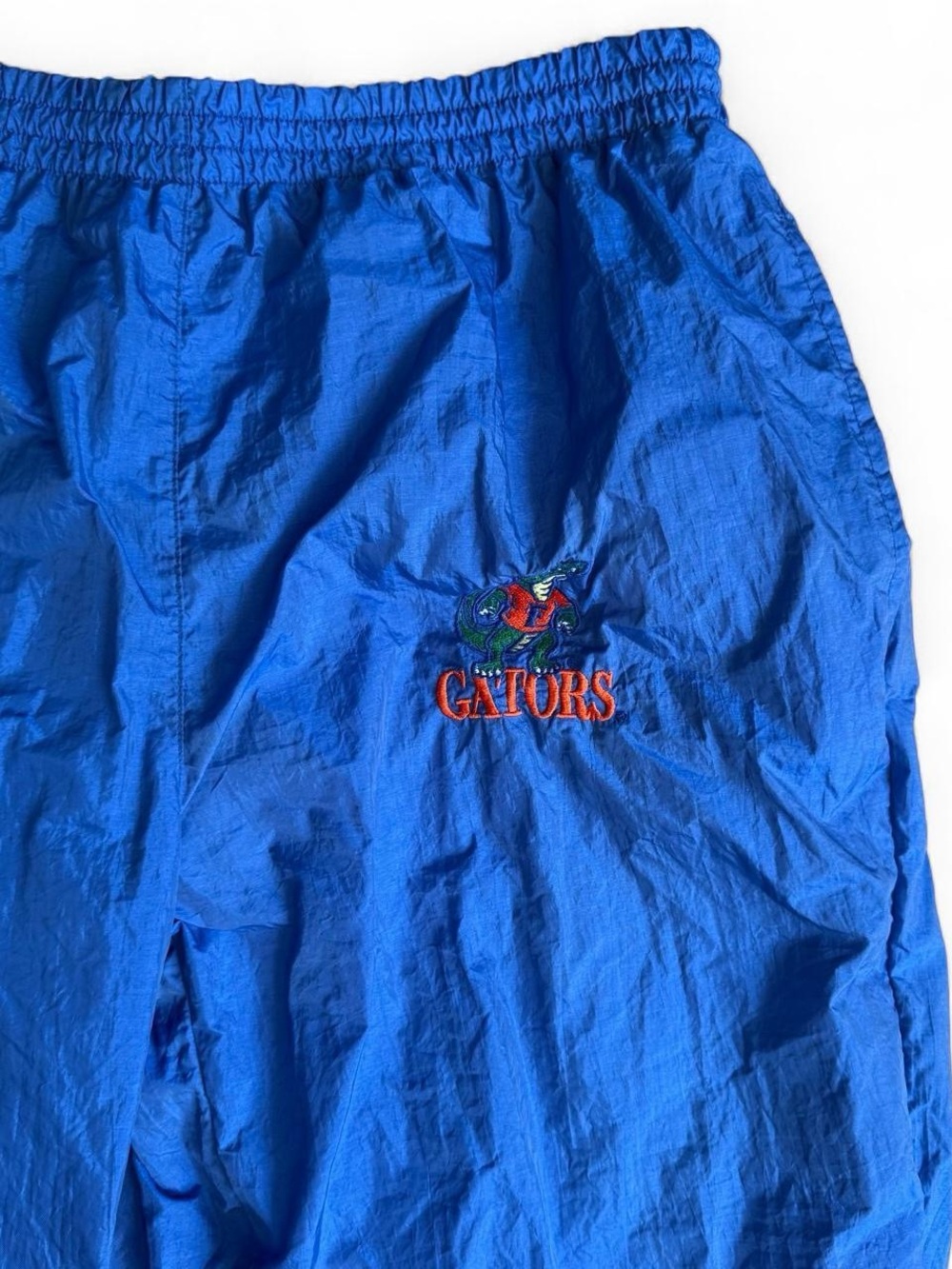 Vintage 90s Florida Gators Nylon Windbreaker Track Pants Size XL - Picture 2 of 5